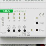 کنترل کننده فن کویل KNX مدل AFVF-01 برند GVS کنترل کننده فن کویل KNX مدل AFVF-01 از برند GVS 