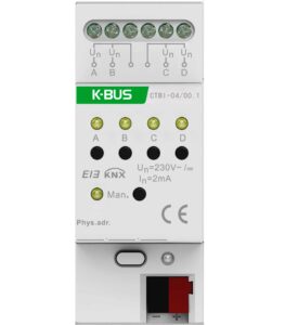 مبدل باینری 4 کانال KNX برند GVS