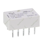 رله مینی مخابراتی لچ دو بوبین 5 ولت 1 آمپر 10 پایه TTI TRQ2-5VDC-K