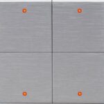 کلید لمسی هوشمند 4پل KNX برند Makel