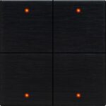 کلید لمسی هوشمند 4پل KNX برند Makel