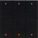 کلید لمسی هوشمند 6پل KNX برند Makel