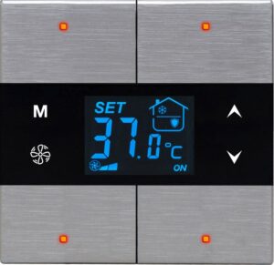 کلید لمسی هوشمند ترموستاتیک 4پلMAKEL-KNX 3 کلید لمسی هوشمند ترموستاتیک 4پلMAKEL-KNX