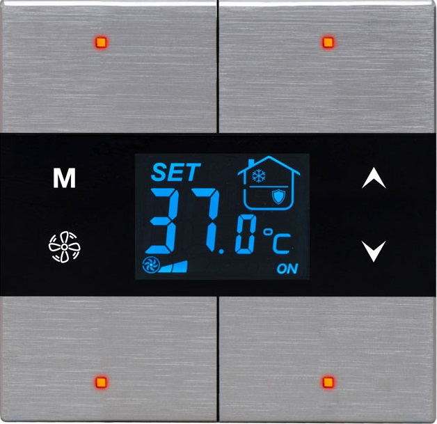 کلید لمسی هوشمند ترموستاتیک 4پلMAKEL-KNX