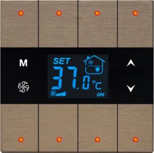 کلید لمسی هوشمند ترموستاتیک 8پلMAKEL-KNX