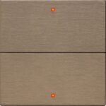 کلید لمسی هوشمند 2پل KNX برند Makel