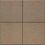 کلید لمسی هوشمند 4پل KNX برند Makel