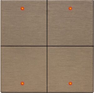 کلید لمسی هوشمند 4پل KNX برند Makel 3 کلید لمسی هوشمند 4پل KNX برند Makel