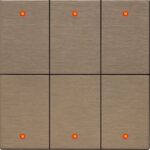 کلید لمسی هوشمند 6پل KNX برند Makel