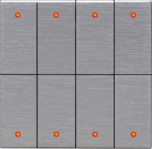 کلید لمسی هوشمند 8پل KNX برند Makel