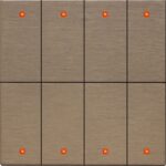 کلید لمسی هوشمند 8پل KNX برند Makel