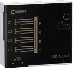 مبدل سنتی به هوشمند 4 کانال KNX برند ماکل 2 مبدل سنتی به هوشمند 4 کانال KNX برند ماکل